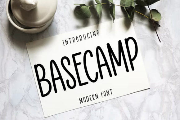 Basecamp: A Handwritten Font for Creative Design