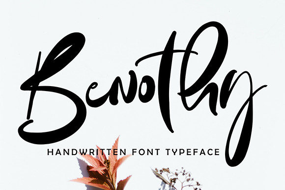 Benothy: A Modern Typeface for Contemporary Design Needs