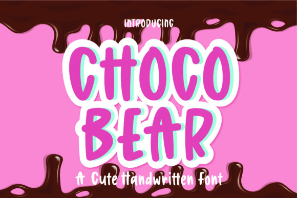 Choco Bear: A Handwritten Font with a Sweet Touch