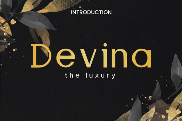 Devina: A Versatile Font for Elegance and Modern Design