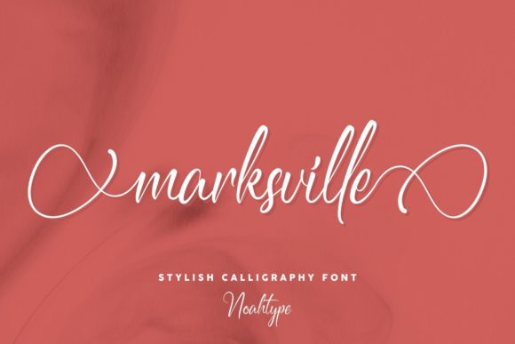 Discover the Beauty of Marksville: A Handwritten Font with Endless Versatility