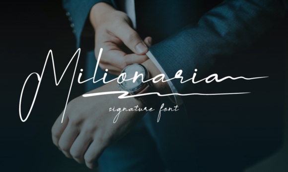 Introducing the Milionaria Script Font: A Signature Writing Solution for Modern Design