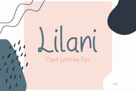 Lilani Font: A Minimalist Handwritten Style for Creative Design