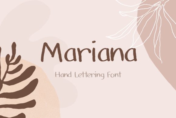 Mariana Font for Creative Design