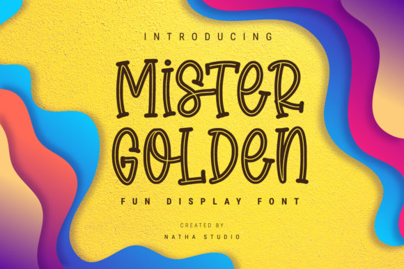 Mister Golden: A Versatile Serif Font for Professional and Playful Design