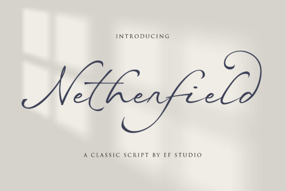 Netherfield: The Handwritten Elegance of Modern Design