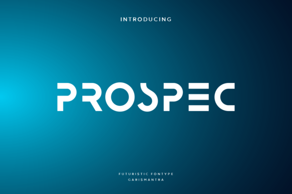 Prospec Font: A Modern Display Font for Design and Creativity