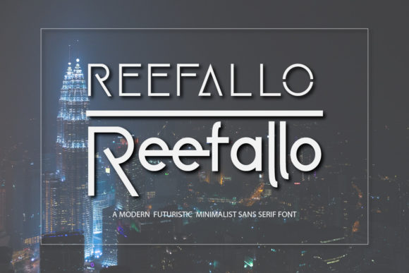 Reefallo: A Modern Font for Design That Speaks Volumes