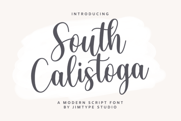South Calistoga: A Handwritten Touch for Every Design