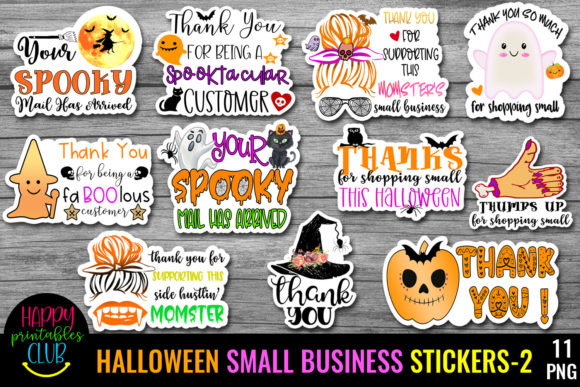 Spooky Business: Halloween Packaging Stickers for Small Businesses