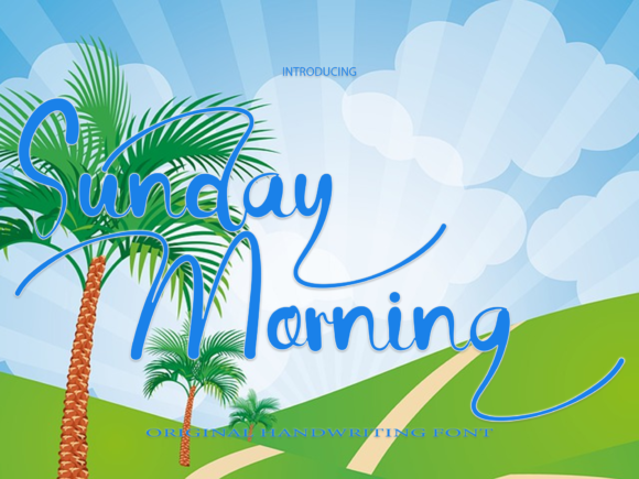 Sunday Morning: A Timeless Script Font for Every Design Need