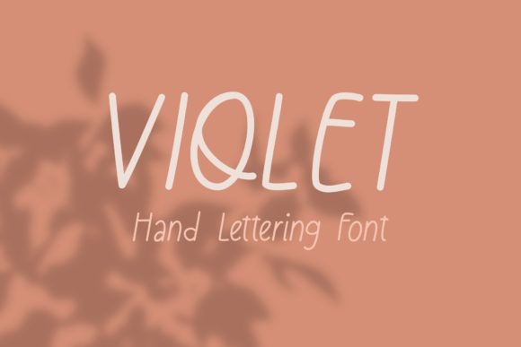 Violet Font for Creative Projects
